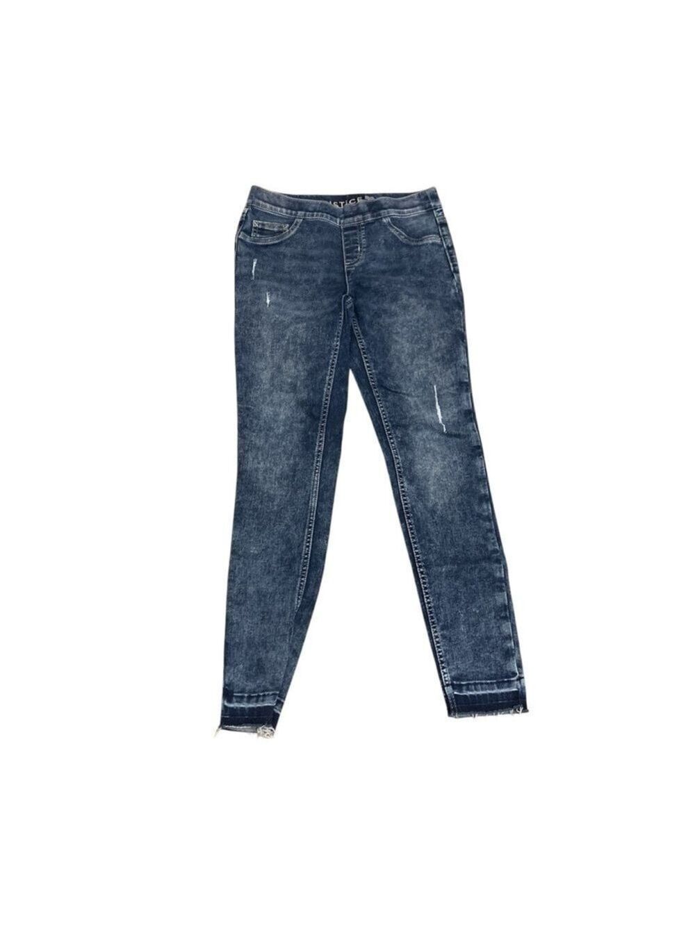 JUSTICE Girl’s Distressed Skinny Jeans size 14